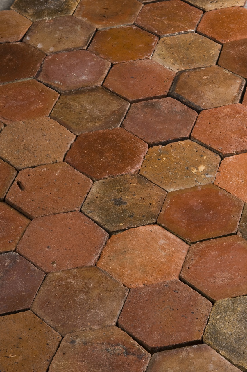 Reclaimed Terracotta Hexagonals Red Tones - image 2